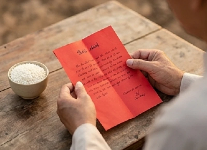 Tuổi Thân Động Thổ Ngày Nào Tốt: Lịch Ngũ Hành & Mâm Cúng 6 Tờ giấy bán nhà tượng trưng được giữ cẩn thận trong suốt quá trình người mượn tuổi làm lễ động thổ