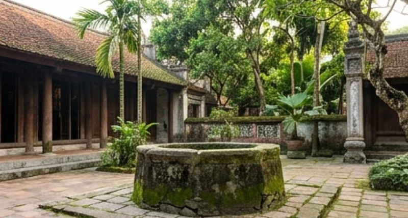 Văn khấn xin lộc tại Đền Giếng: Bài cúng chuẩn và nghi lễ hạ lễ 1 Giếng Ngọc trong vắt tại Đền Hùng nơi thờ tự Nhị vị Công chúa Tiên Dung và Ngọc Hoa