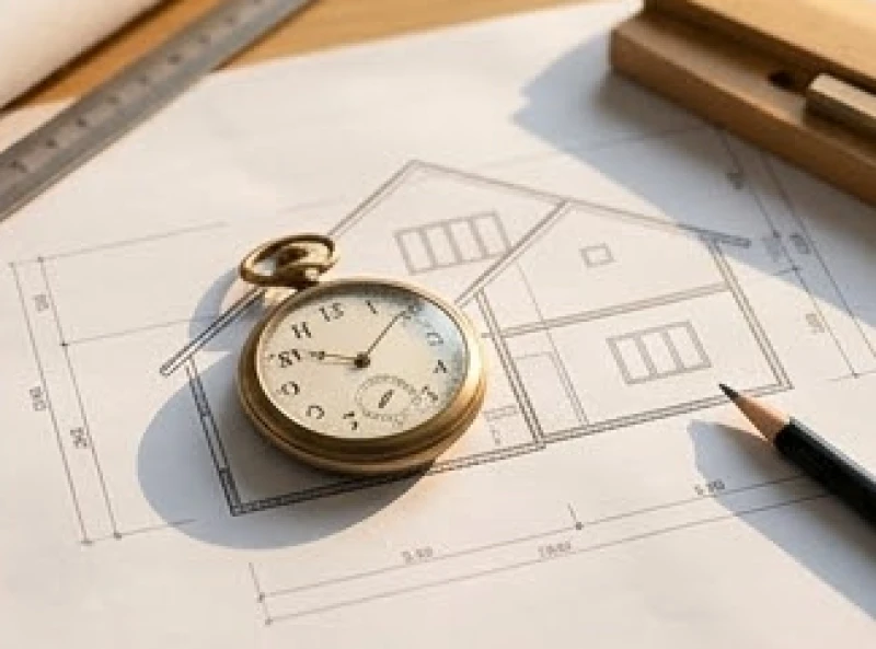 Đồng hồ điểm giờ hoàng đạo Đại An để chuẩn bị nghi thức cuốc móng làm nhà