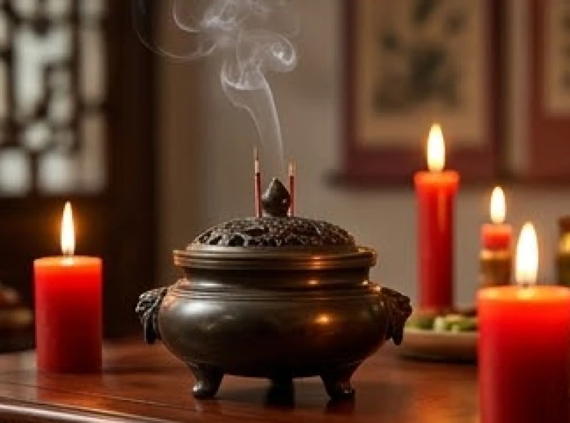 Giờ hoàng đạo hợp tuổi Ngọ: cách tra cứu chuẩn theo từng can chi 8 Bát nhang đồng và nến đỏ thắp sáng trong nghi lễ nhập trạch vào nhà mới
