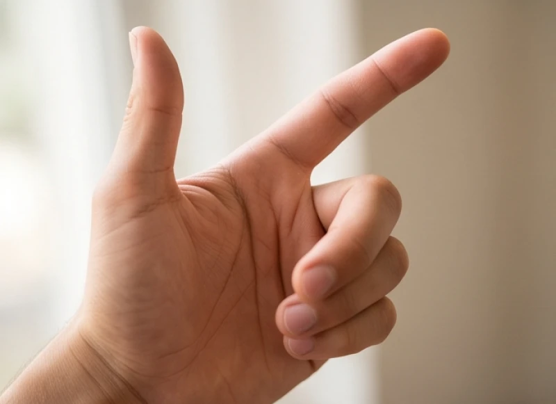 Phần gò Mộc Tinh đầy đặn ngay dưới gốc ngón trỏ kết hợp đường vân tay trí tuệ