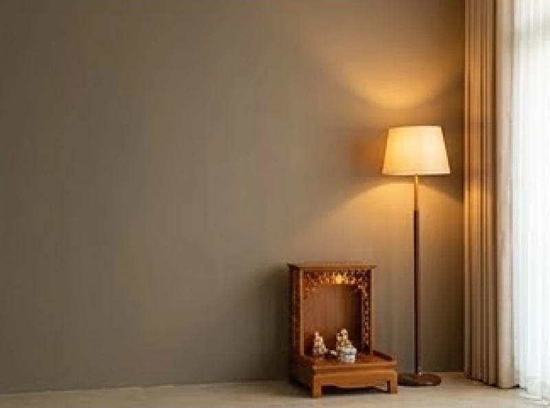 Góc tụ tài nằm ở vị trí chéo 45 độ so với cửa chính được thiết kế tĩnh lặng để chiêu tài lộc tuổi dần