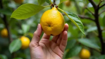 Hái chanh trên cây trong giấc mơ