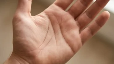 Lòng bàn tay có hai đường sinh mệnh song song rõ nét thể hiện sức khỏe dồi dào và sinh khí mạnh mẽ