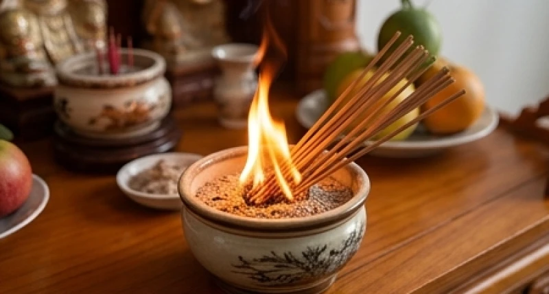 Bát hương Thần Tài bốc cháy là điềm gì: Cách xử lý & bài khấn 1 Hai trạng thái của hiện tượng bát hương bốc cháy là tự hóa âm và tự hóa dương mang đến những ý nghĩa tâm linh khác biệt