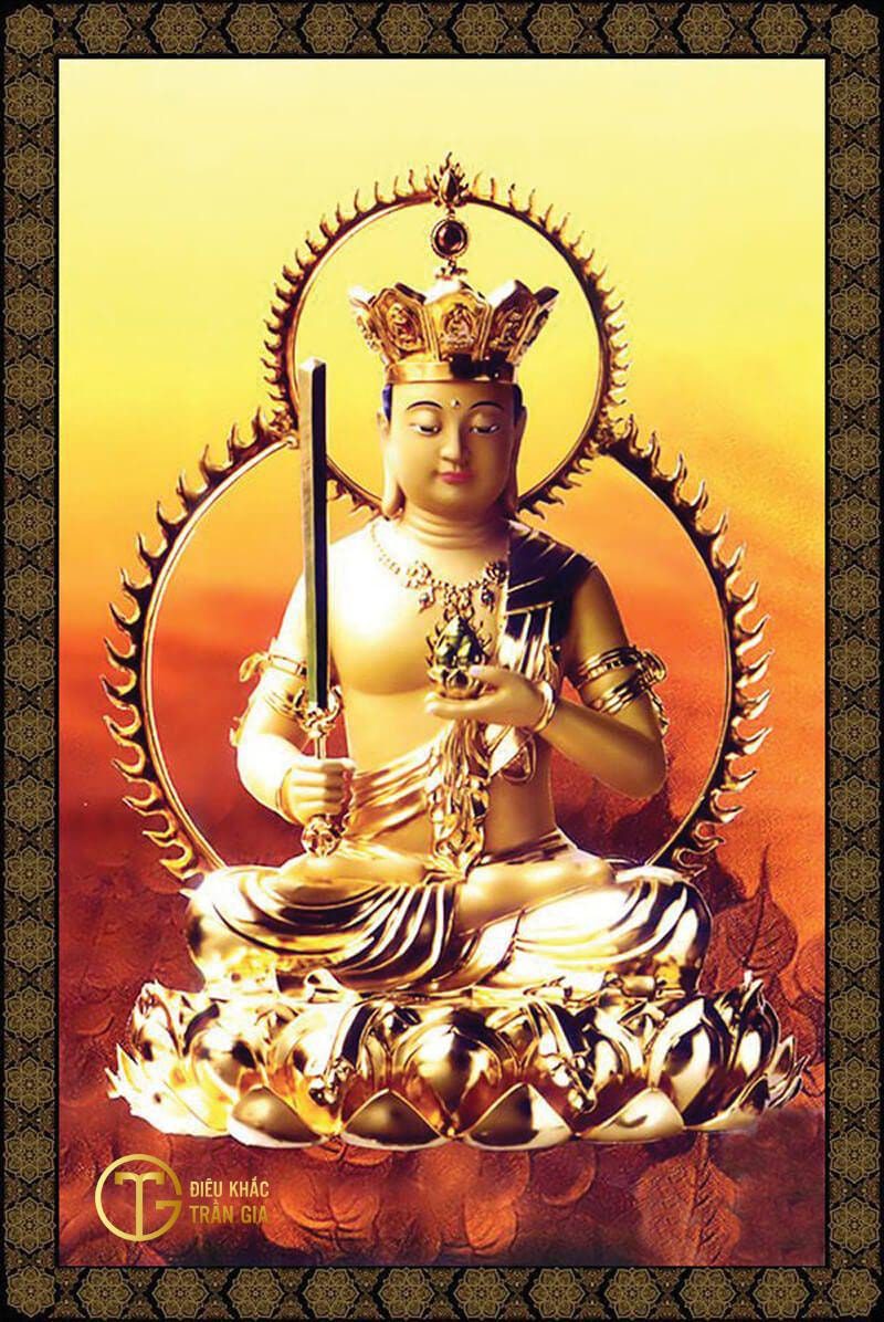 Hình ảnh tượng Phật Hư Không Tạng Bồ Tát đẹp nhất