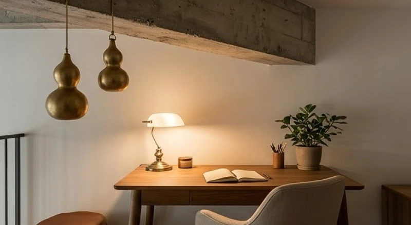 Tài lộc tuổi Ngọ: Cách xác định góc tụ tài bằng la bàn 13 Hồ lô phong thủy bằng đồng treo bên dưới xà ngang để thu hút năng lượng xấu
