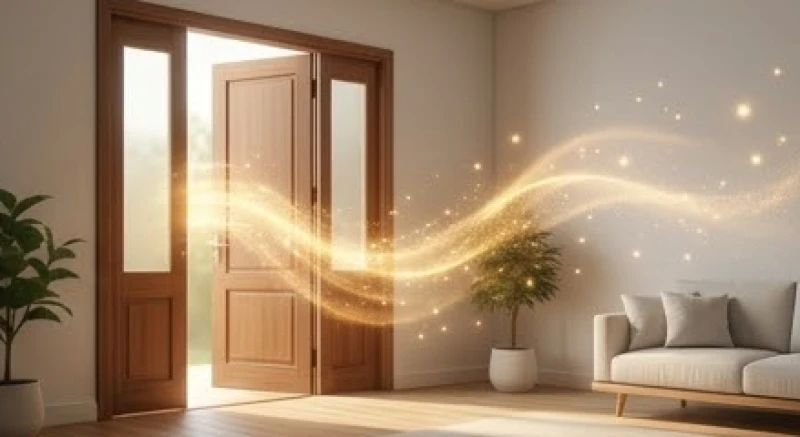 Mơ thấy người lạ chết trong nhà mình: Điềm báo & số may mắn 2 Luồng sinh khí rực rỡ len lỏi vào ngôi nhà đại diện cho sự may mắn sau khi rắc rối được hóa giải