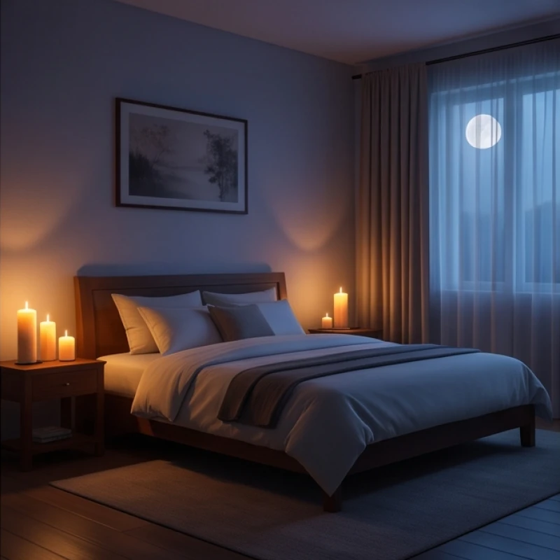 Nằm mơ thấy quan tài có người chết: Điềm lành hay dữ, đánh số gì? 7 Không gian phòng ngủ tĩnh lặng ấm áp với ngọn nến thơm giúp xua tan áp lực tinh thần và xoa dịu nội tâm