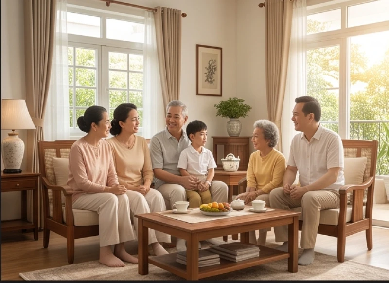 Hóa giải xung khắc tam hình trong gia đạo giúp mang lại không khí bình yên cho gia đình