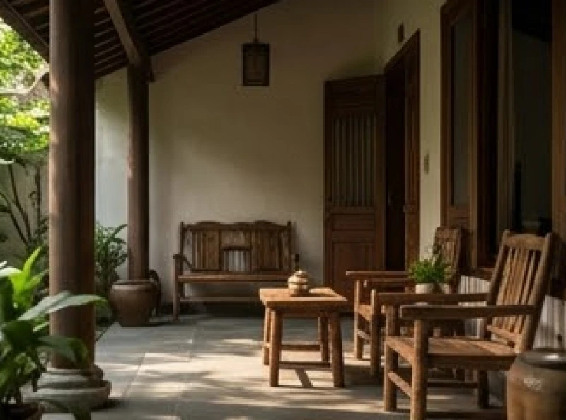 Xem số nhà hợp tuổi Thìn: Công thức cộng dồn và cách hóa giải 7 Không gian hiên nhà yên tĩnh với các vật phẩm bằng gỗ giúp cân bằng trạng thái tiết khí