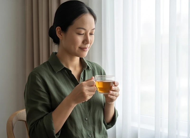 Đi đường gặp rắn đen là điềm gì: Luận ngũ hành & mẹo hóa giải 5 Người phụ nữ mặc áo màu xanh lá cây đang ngồi thiền định tĩnh tâm để hóa giải xung khắc ngũ hành