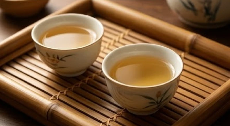 Tách trà đôi đặt cạnh nhau biểu trưng cho sự hòa hợp và hóa giải mâu thuẫn gia đạo
