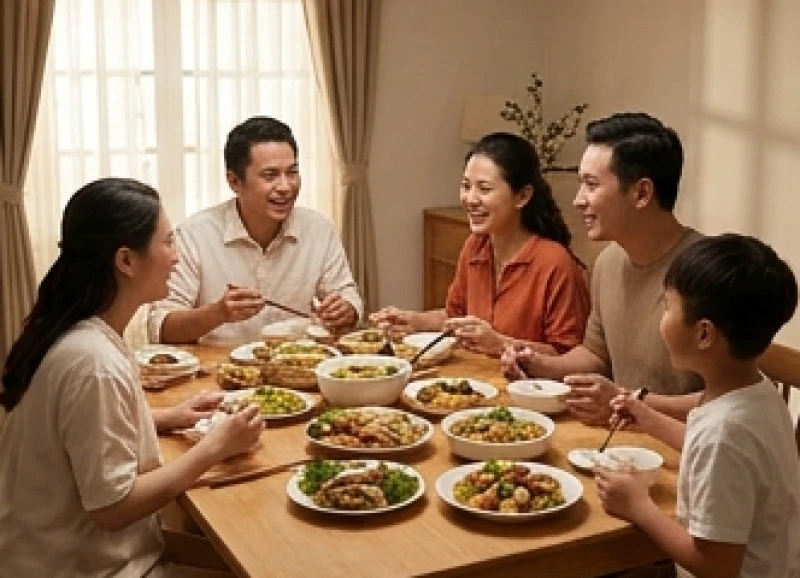 Tuổi Sửu hợp sinh con tuổi gì: Ma trận phối tuổi & hóa giải 9 Bữa cơm gia đình ấm cúng với những món ăn truyền thống thể hiện sự gắn kết và hòa thuận