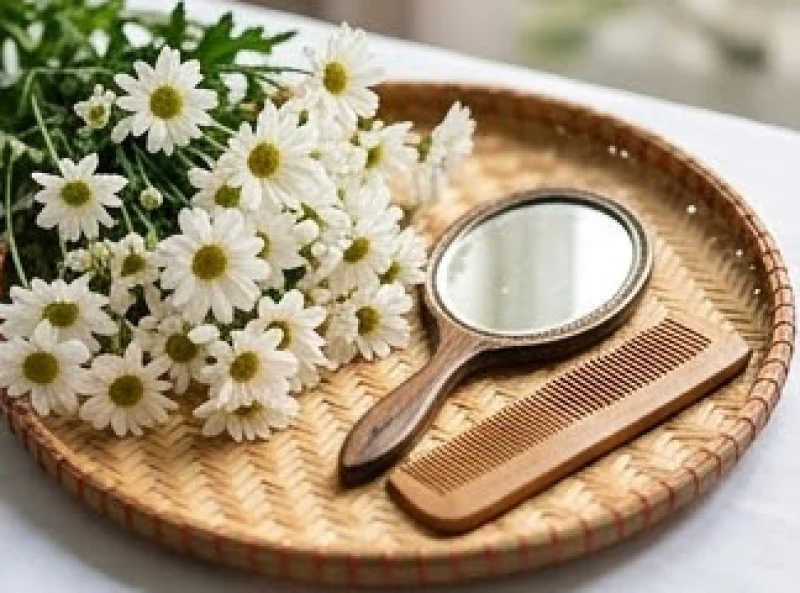 Hoa trắng và bộ gương lược là những lễ vật đặc trưng không thể thiếu khi viếng Cô Sáu