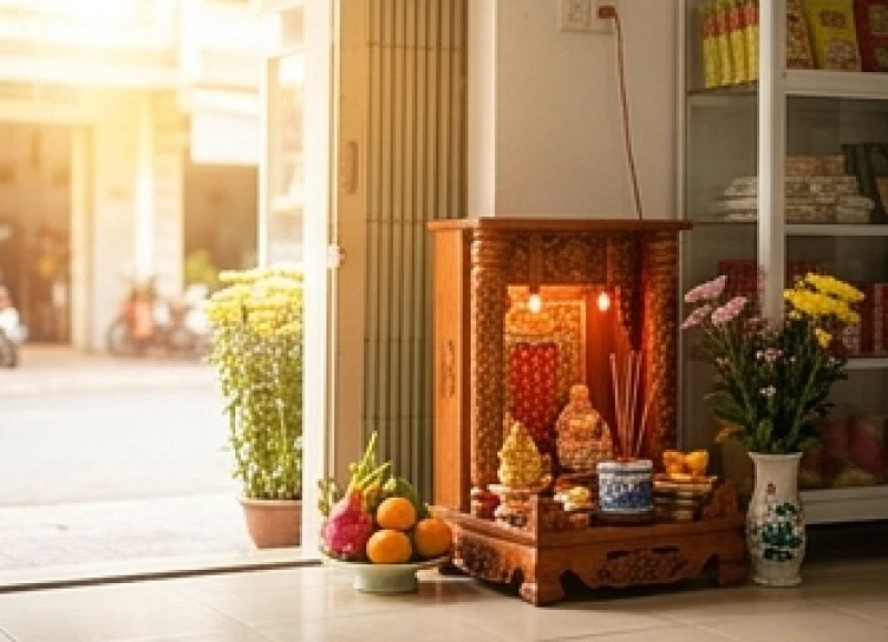 Văn khấn hóa vàng Thần Tài: Bài cúng chuẩn và nghi thức tạ lộc 3 Thực hiện nghi thức hóa vàng ban thờ Thần Tài trong dịp đầu năm mới