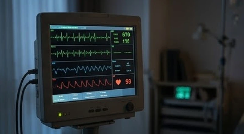 Biểu đồ điện não đồ hiển thị hoạt động sóng não mạnh mẽ trong giai đoạn giấc ngủ REM