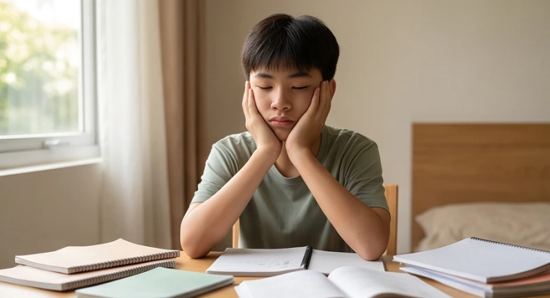 Học sinh 13 tuổi đối mặt với áp lực học tập và thay đổi tâm lý trong năm Bính Ngọ