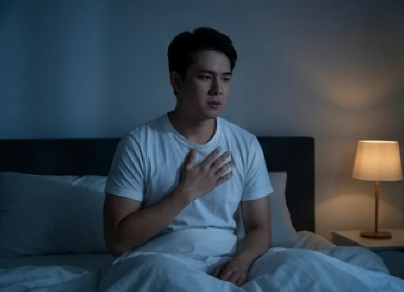 Mơ thấy quan hệ với người lạ: Giải mã tâm lý và điềm báo 8 Cảm giác vã mồ hôi hột và tim đập nhanh giữa đêm cảnh báo hệ thần kinh đang chịu tổn thương quá mức