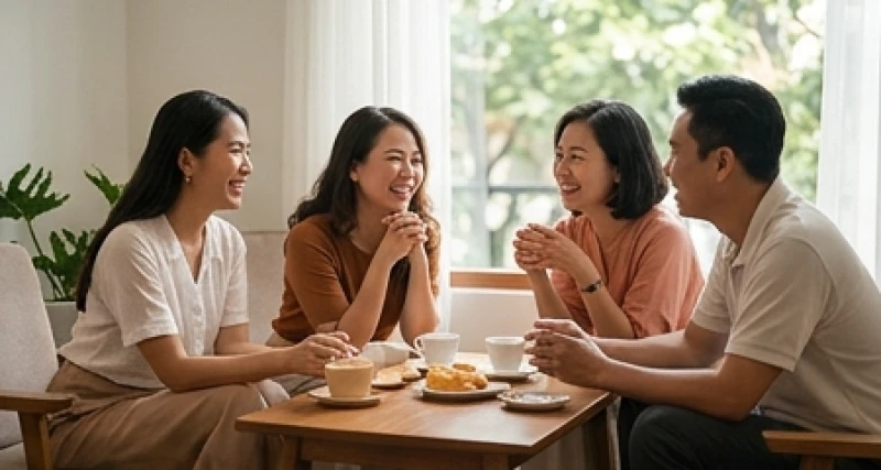 Mơ thấy đi học là điềm báo gì? Lý giải tâm lý và con số may mắn 5 Nhóm bạn học cũ vui vẻ trò chuyện và thưởng thức cà phê trong một buổi gặp mặt cuối tuần ấm cúng