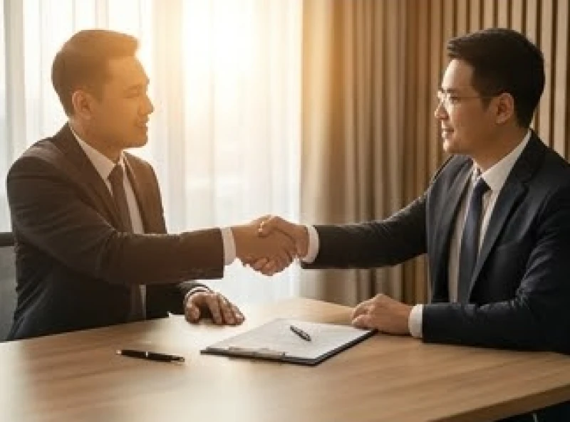 Sự nghiệp tuổi Hợi: Lộ trình công danh 2026 & cách kê bàn 4 Hai đối tác kinh doanh bắt tay sau khi đàm phán thành công hợp đồng