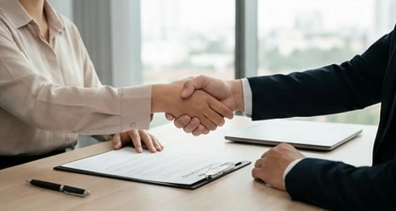 Tuổi Thân nên làm chủ hay làm thuê: Lộ trình vốn và đối tác 4 Hai người đồng sáng lập bắt tay ký kết thỏa thuận hợp tác phân chia quyền lợi