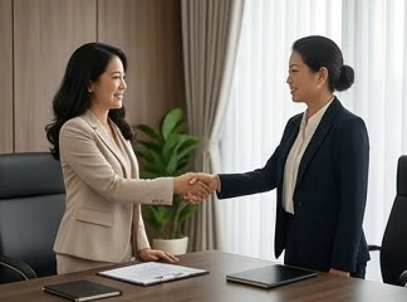 Tử vi trọn đời tuổi Ất Mão 1975 nữ mạng: Diễn biến & hóa giải 9 Hai người phụ nữ bắt tay hợp tác kinh doanh một cách vui vẻ và thuận lợi