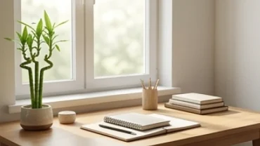 Bố trí hướng bàn học hợp tuổi Thân chuẩn phong thủy Bát Trạch giúp tăng cường sự tập trung.