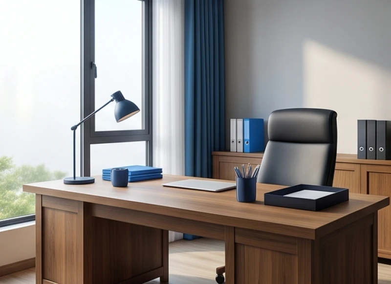 Tuổi Thìn hợp hướng nào? Bảng tra cứu Nam Nữ & cách hóa giải 10 Bàn làm việc tại nhà hướng ra cửa sổ sáng sủa với lưng ghế tựa vào vách tường vững chãi