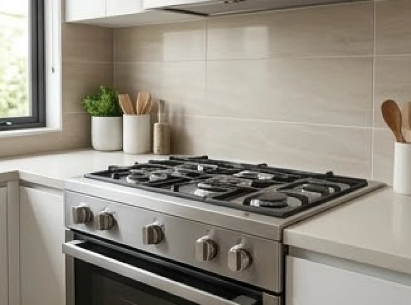 Hướng Ngũ Quỷ là gì: Bảng tra quái mệnh và cách hóa giải từng phòng 7 Bếp nấu hiện đại được xoay núm vặn về hướng tốt để sinh ra cát khí bù đắp cho gia đạo