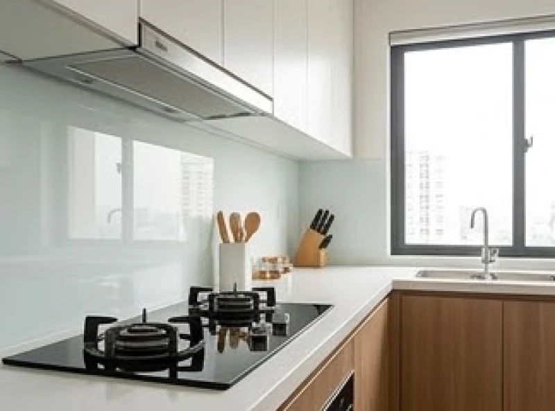 Gian bếp hiện đại được thiết kế theo đúng nguyên tắc tọa hung hướng cát