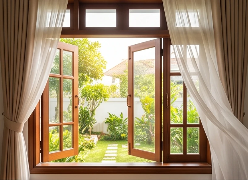 Cách thu hút tài lộc cho người tuổi Thìn: Từng bước kích hoạt 2 Cửa sổ lớn mở ra khu vườn ngập tràn ánh sáng tự nhiên giúp đón luồng sinh khí