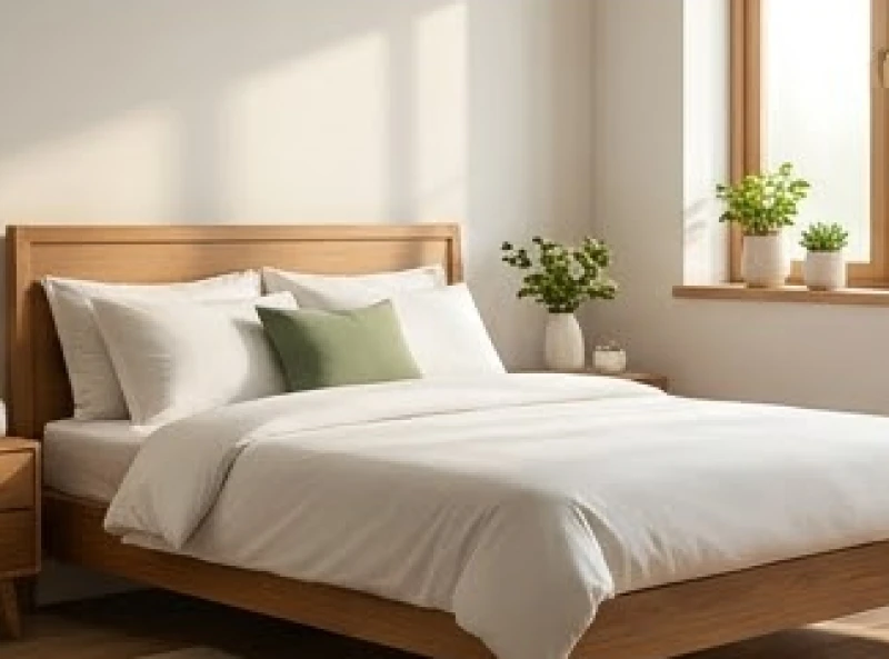 Phòng ngủ được bố trí hợp lý, quay về hướng cát tinh mang lại giấc ngủ sâu