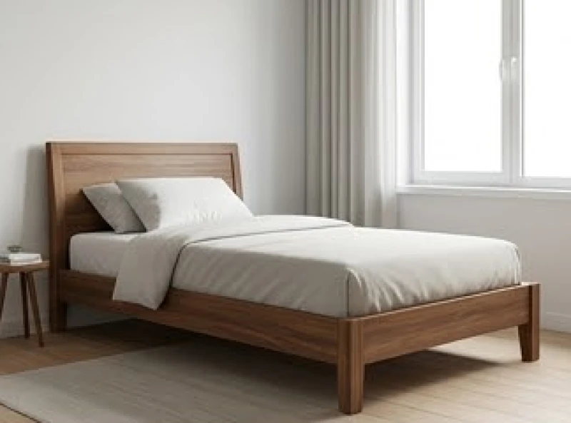 Giường ngủ êm ái bằng gỗ đặt theo hướng Đông Bắc giúp nam mạng tuổi Canh Dần 2010 ngủ ngon và khỏe mạnh