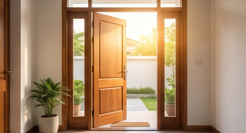 Giáp Thân 1944 Mệnh Gì? Khắc Phục Nhầm Lẫn Và Ứng Dụng Bát Trạch 4 Ngôi nhà có hướng cửa chính đón trọn ánh nắng ban mai rực rỡ, mang lại vượng khí tốt lành cho gia chủ