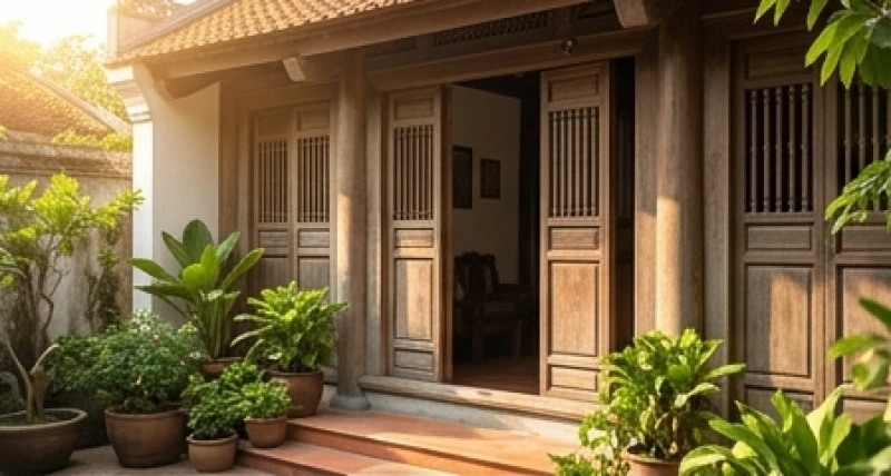 Quý Mùi 1943 hợp hướng nào: Bố trí tọa hướng và cách hóa giải 1 Ngôi nhà ngập tràn ánh sáng tự nhiên từ hướng Nam giúp gia chủ cung Chấn đón sinh khí