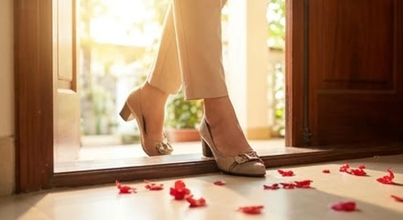 Bước chân đầu tiên vào nhà mang theo những lời chúc bình an và thịnh vượng