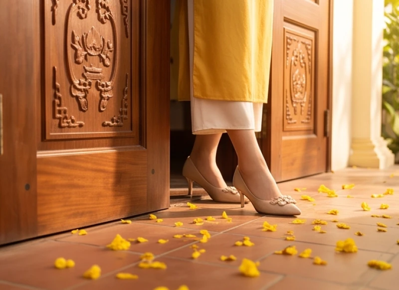 Tuổi Hợi kiêng gì trong ngày Tết: 5 đại kỵ và cách hóa giải 7 Gia chủ bước ra khỏi cửa chính đón luồng khí Hỷ Thần và Tài Thần trong sáng mùng 1 mang lại tài lộc