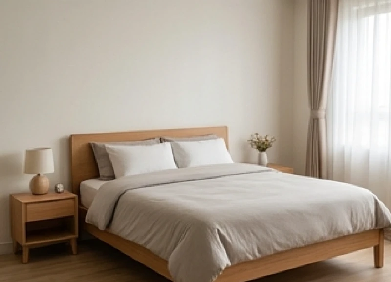 Tuổi Sửu hợp hướng nào: Bảng tra cứu và cách hóa giải phạm kỵ 9 Giường ngủ êm ái có phần đầu giường tựa sát vào vách tường kiên cố, không bị xà ngang đè lên trên