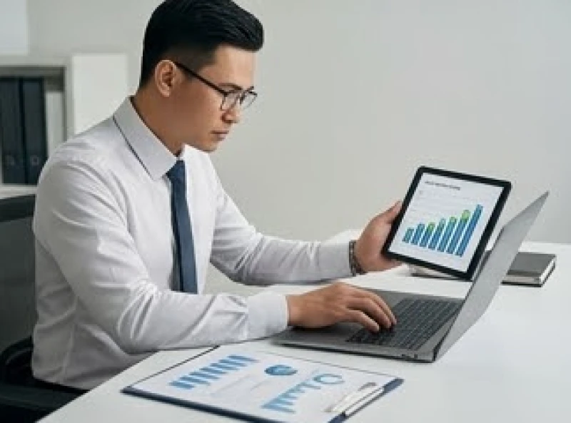 Kế toán trưởng mệnh Thủy đang xử lý và phân bổ dòng tiền đầu tư cho doanh nghiệp do người tuổi Nhâm Dần điều hành