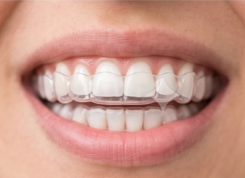 Hàm răng khít sát đều đặn sau khi loại bỏ hoàn toàn tướng răng thưa bằng chỉnh nha