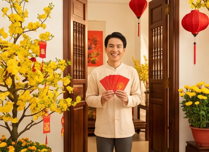 Tuổi Hợi kiêng gì trong ngày Tết: 5 đại kỵ và cách hóa giải 5 Khách đến xông nhà và chúc Tết gia chủ trong sáng mùng 1 mang theo trường khí quyết định vận mệnh cả năm