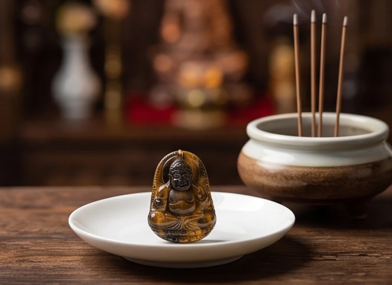 Trì chú và nạp linh khí cho mặt Phật tại không gian ban thờ trang nghiêm thanh tịnh