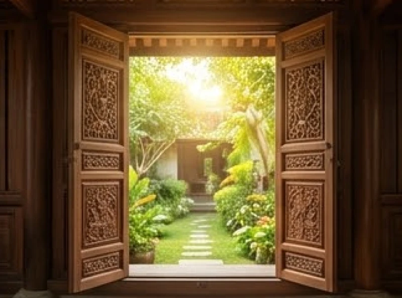 Mở cửa đón Hỷ Thần và Tài Thần trong sáng mùng một Tết Đinh Mùi vạn sự hanh thông