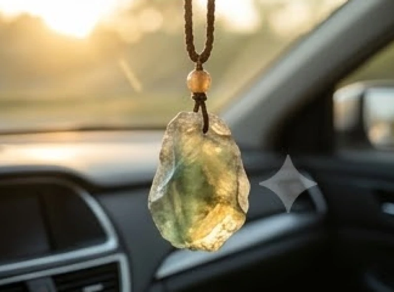 Một mặt khánh đá tự nhiên nguyên khối lấp lánh dưới ánh sáng mặt trời chiếu vào khoang nội thất