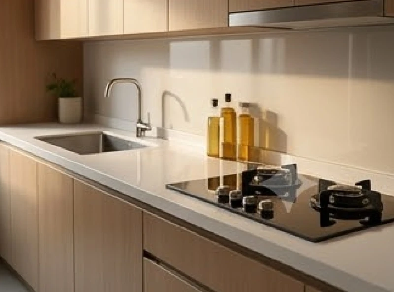Canh Thìn 1940 hợp hướng nào: Sơ đồ Nam Nữ và cách hóa giải 11 Chậu rửa chén và bếp ga được thiết kế cách xa nhau trên cùng một mặt bàn