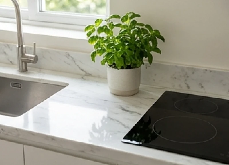 Hướng bếp hợp tuổi Tuất: Ma trận 5 can và màu sắc tủ bếp 5 Đo lường khoảng cách an toàn trên mặt bàn đá giữa chậu rửa và bếp nấu
