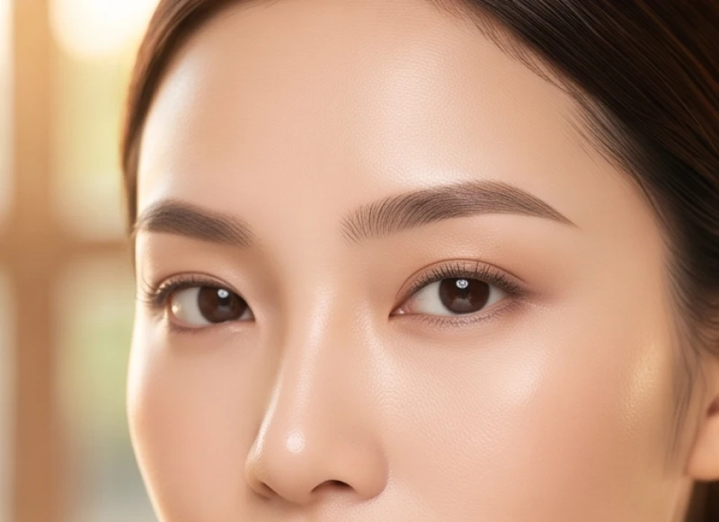 Xem tướng lông mày nam nữ: Cách tự đo tỷ lệ và luận vận mệnh 6 Vùng ấn đường rộng rãi, sáng sủa giữa hai đầu chân mày biểu thị cho sự bao dung và gia đạo êm ấm