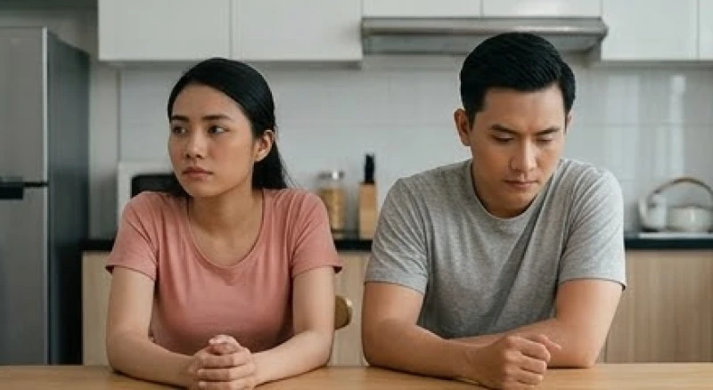 Sự xa cách giữa hai người khi mỗi cá nhân theo đuổi một dòng suy nghĩ riêng
