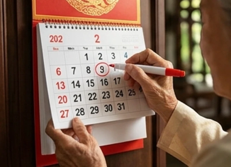 Tử vi tuổi Đinh Hợi 1947 năm 2027: Cách cúng sao và kiêng kỵ 5 Ghi chú và khoanh đỏ các tháng kỵ trong năm trên lịch treo tường để gia đình dễ dàng nhắc nhở nhau
